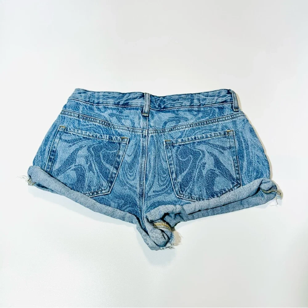 Pacsun jean shorts High Rise Festival jean shorts 100% cotton women Size 28